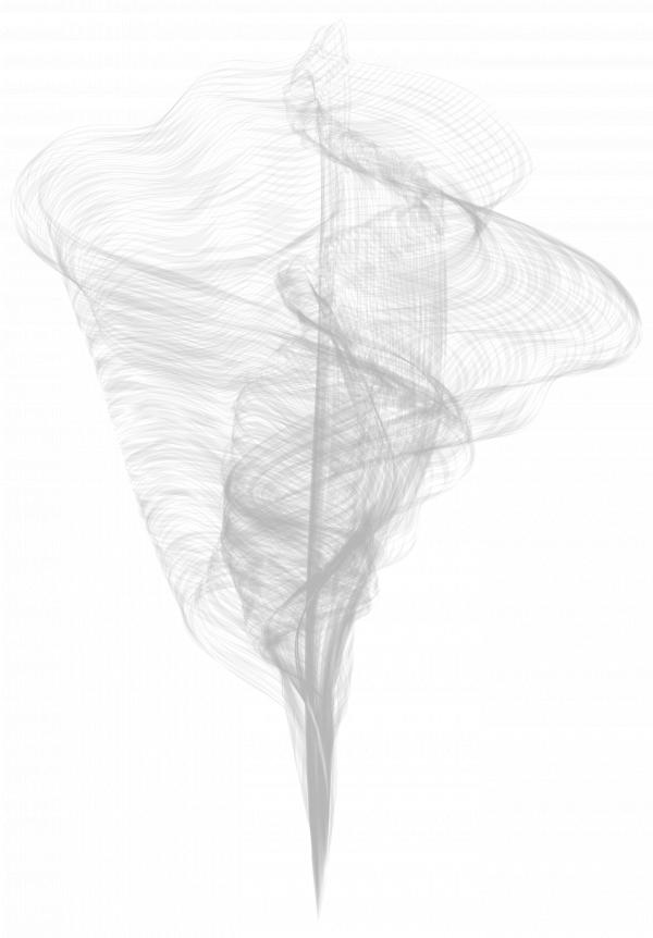 smoke on white