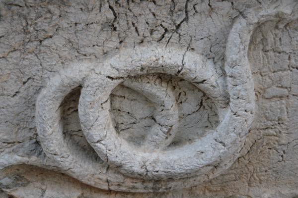 Snake sculpture
