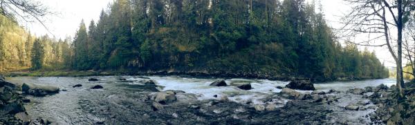 Snoqualmie River panorama