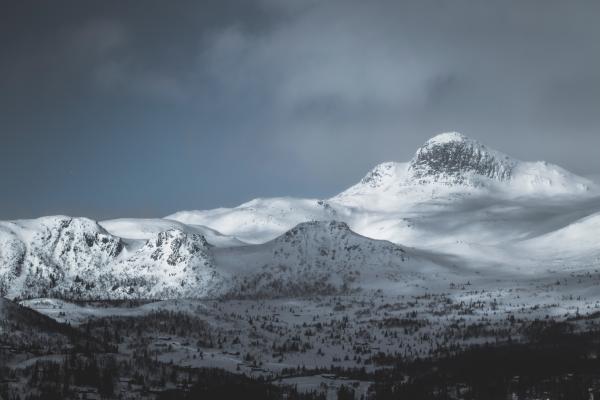 Snow Capped Mountain