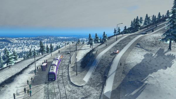 Snow City Skyline