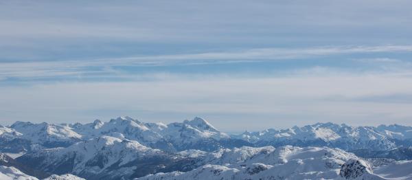 Snowcap Mountain Panorama