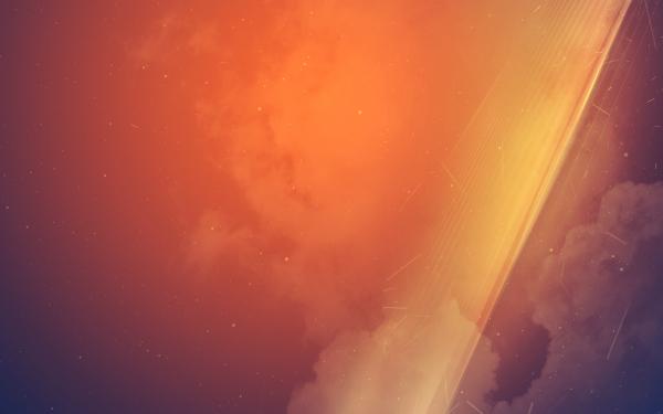 Soft colored abstract background