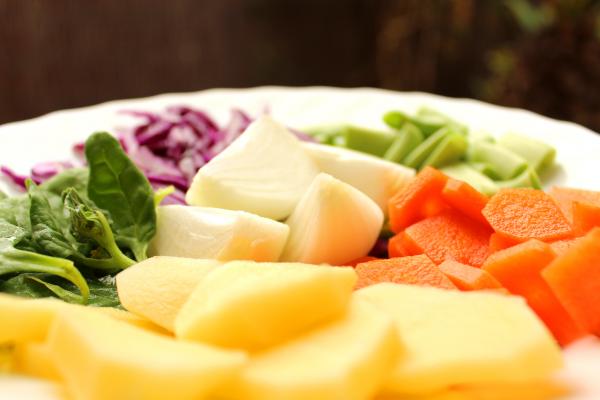 Some basic soup ingredients