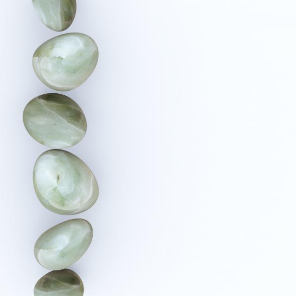 Spa Stones Indicates Blank Space And Copy