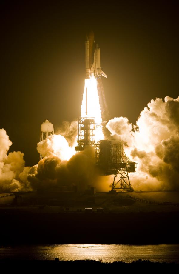Space Shuttle Liftoff