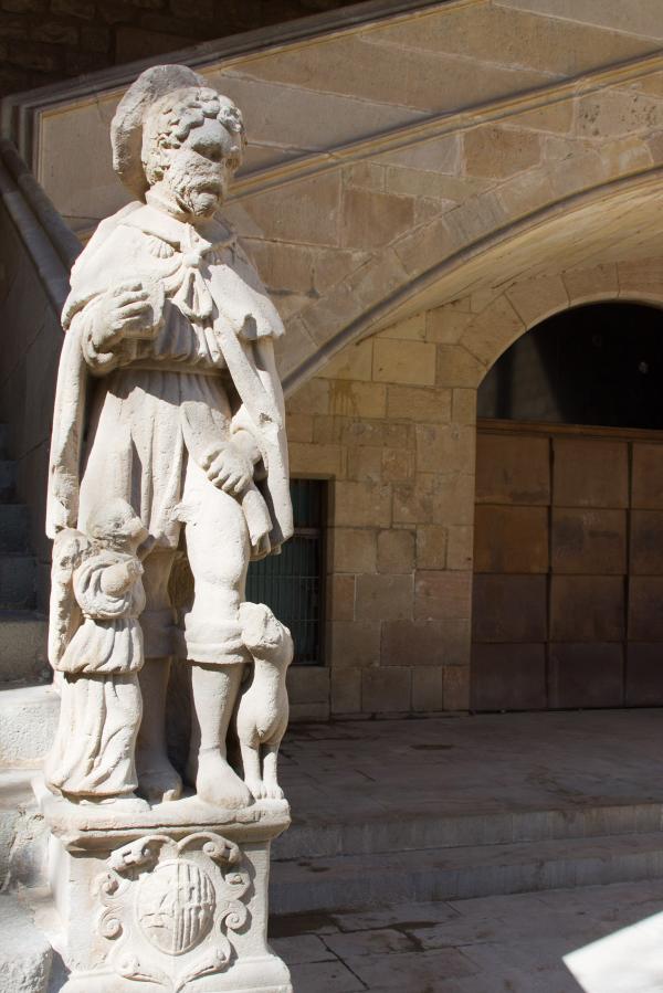 Spanish Statue of a Man