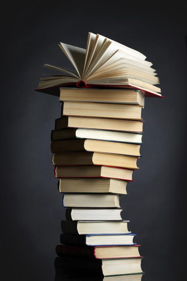 Spiral of books