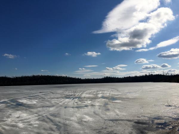 Spring and ice