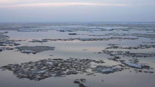 Spring and ice