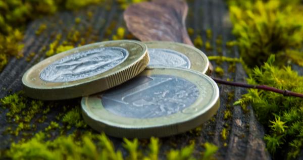 Stack of Euro