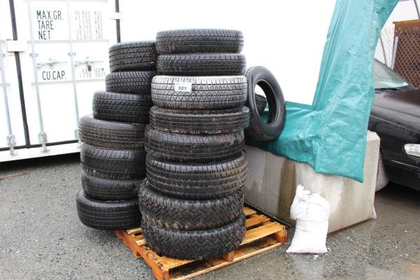 Stack of tires