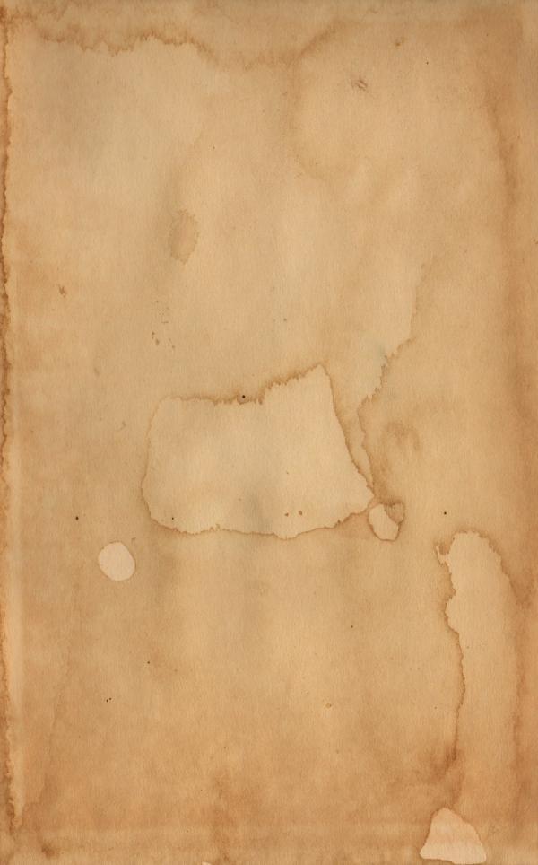 Stained Paper Sheet