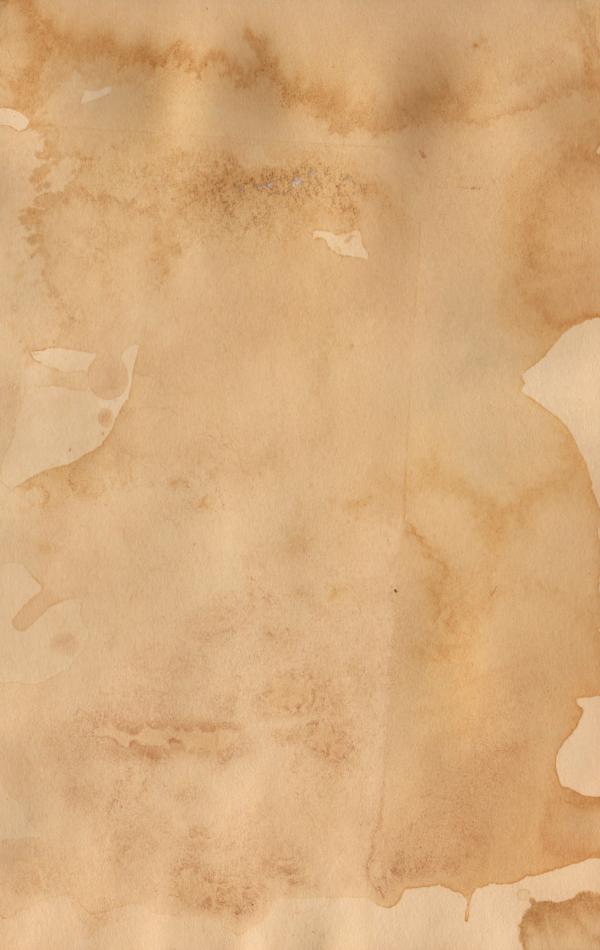 Stained Paper Sheet