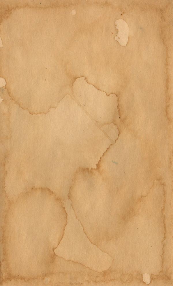 Stained Paper Sheet