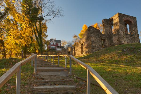 Stairway to Golden Decay - HDR