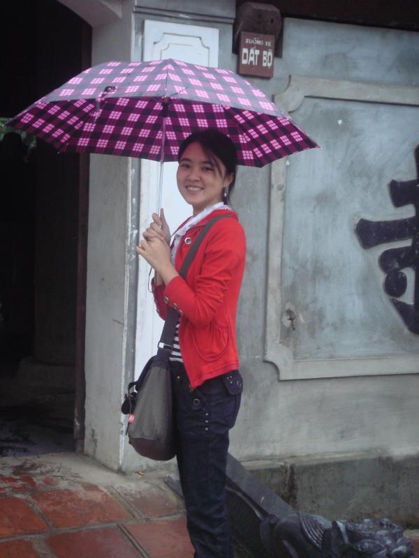 Standing in the rain