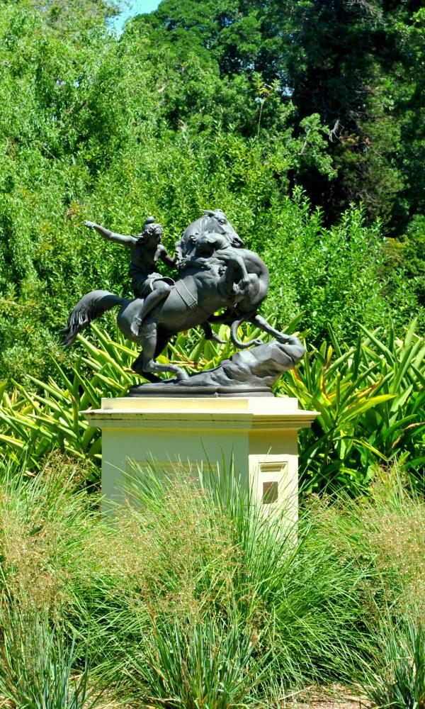 Statue in the garden