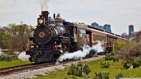 Steam Locomotive Engine