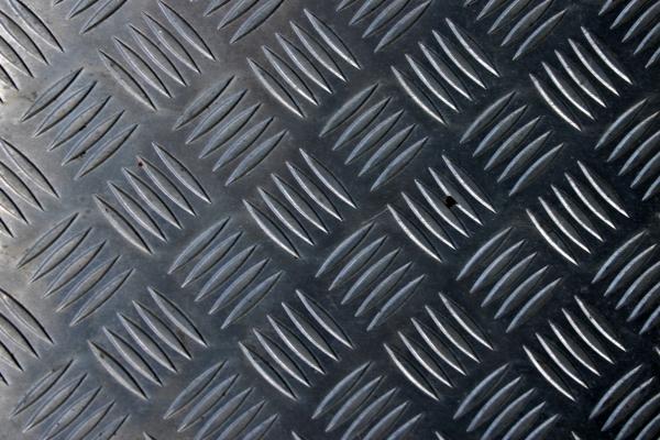 Steel floor plate