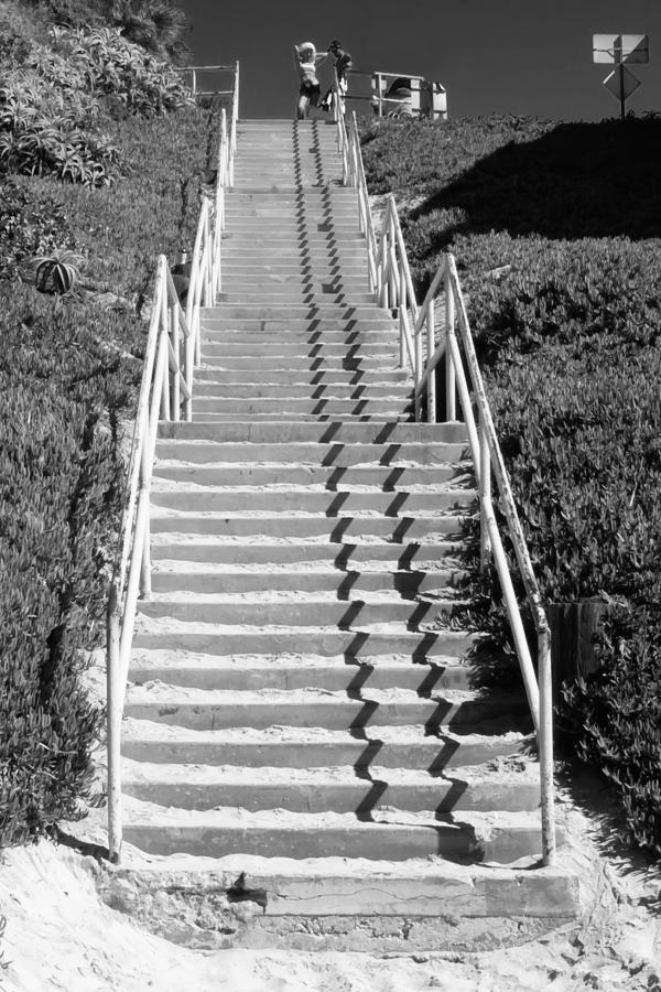 Steps up from the Beach