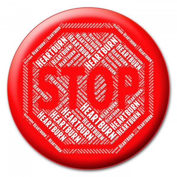 Stop Heartburn Indicates Acid Indigestion And Acidity