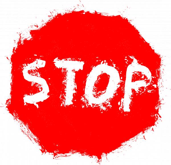 Stop Sign Grunge
