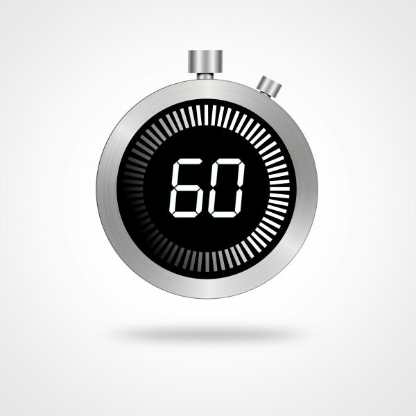Stopwatch - Countdown concept