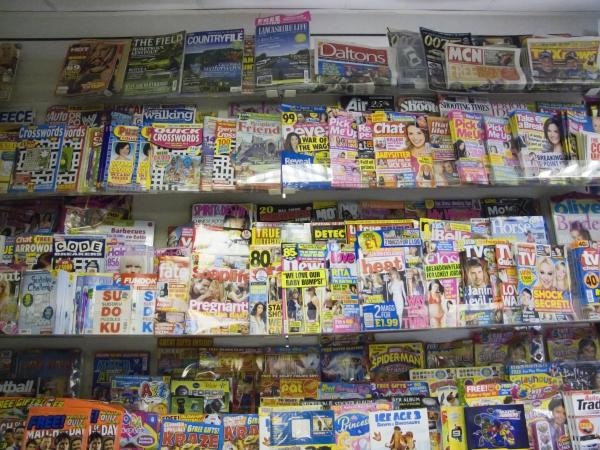 Store shop Magazine Display