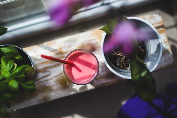 Strawberry yogurt