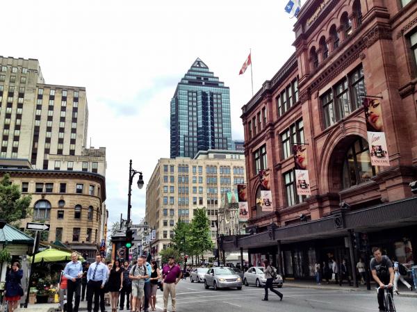 Street In Montreal
