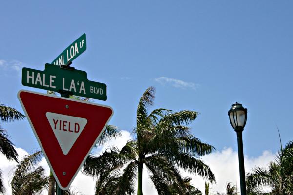 Street sign
