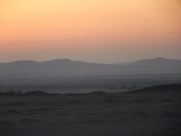 Suez canal early morning