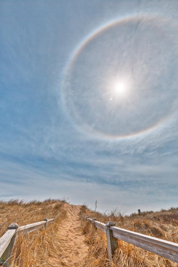 Sun Halo Beach - HDR