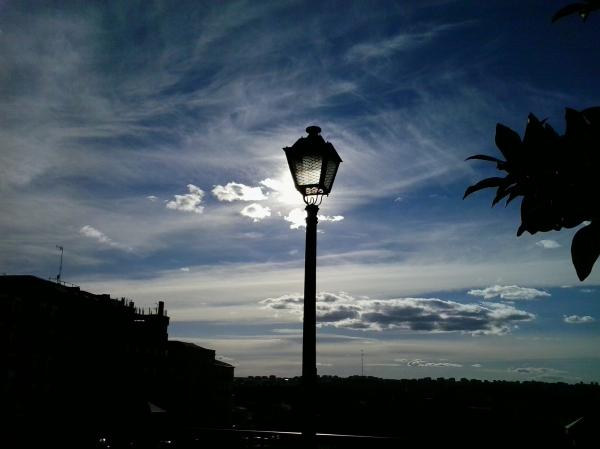 Sun in a lamp