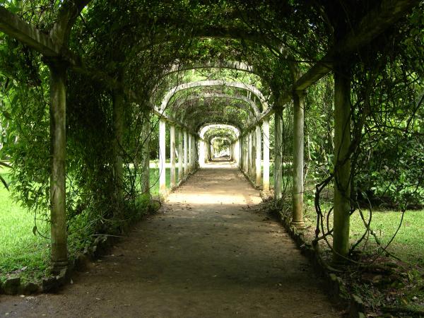 Sunlit corridor
