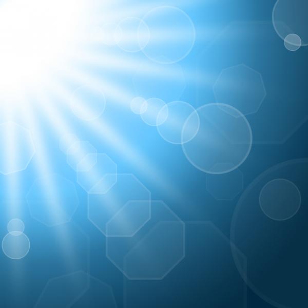 Sunrays Bokeh Indicates Backgrounds Summer And Blur