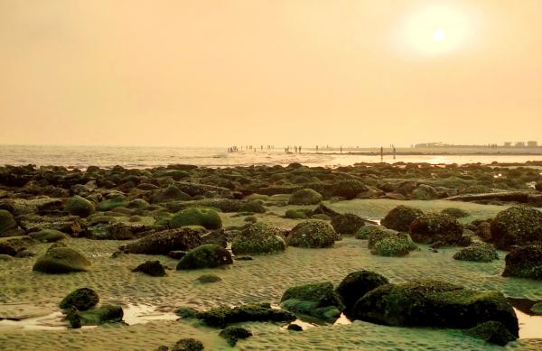 Sunrise on Saint Martin's Sea Beach