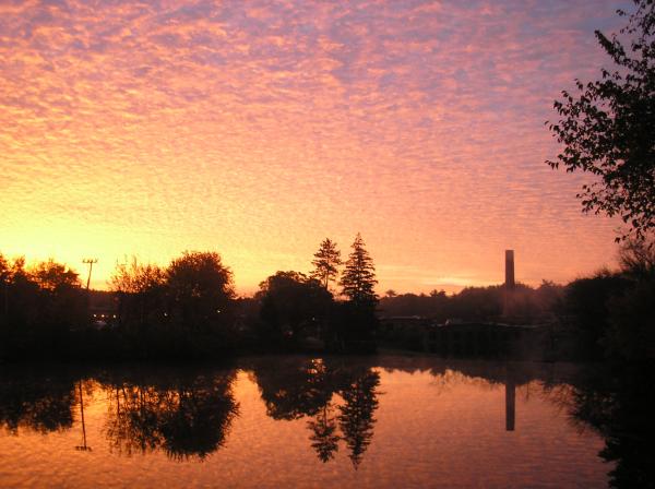 Sunrise over Arkwright