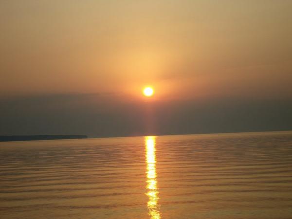 Sunrise Over Lake Superior