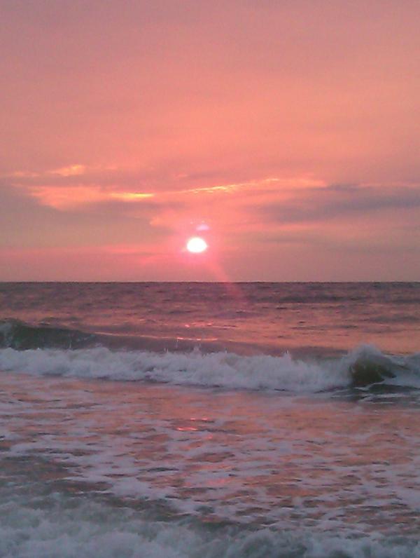 Sunrise Over the Ocean