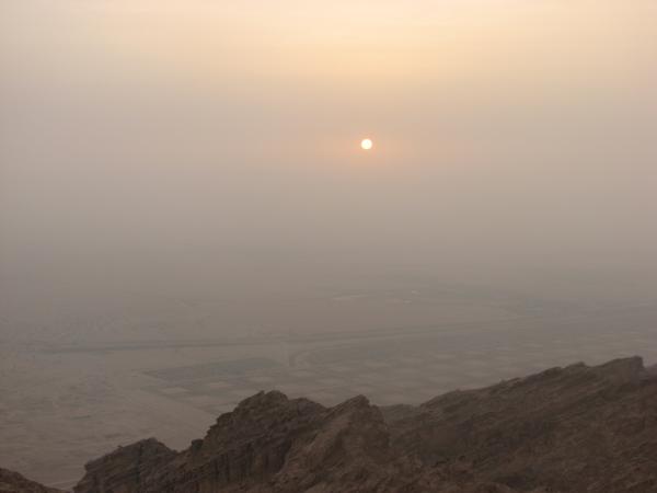 Sunset at Jabl Hafeet