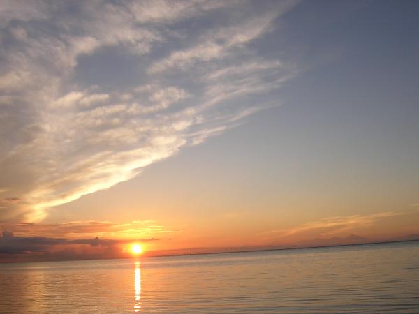 Sunset at the Sea
