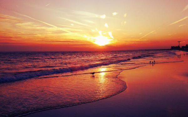 Beach at Sunset