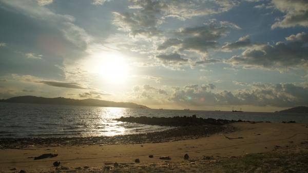 Sunset beach