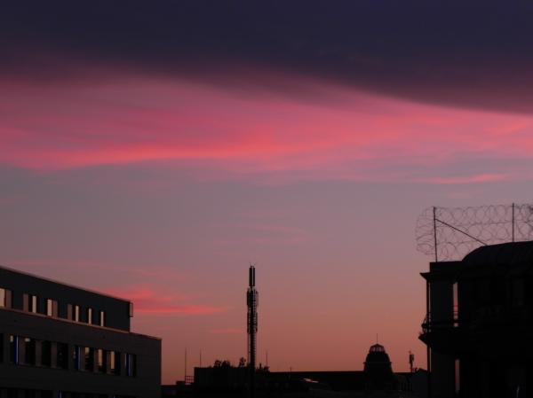 Sunset: Earth against the Sky