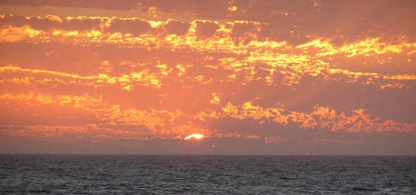 Sunset from the Beach