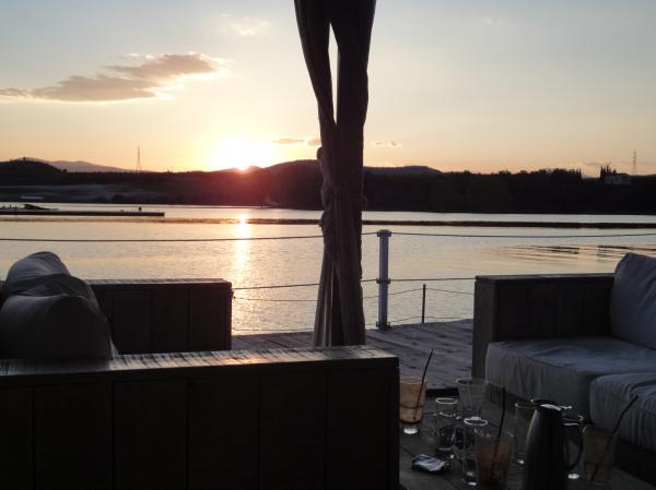 Sunset in the lake!