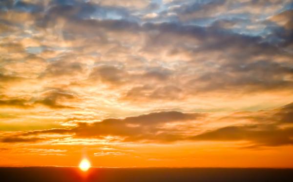 Sunset landscape