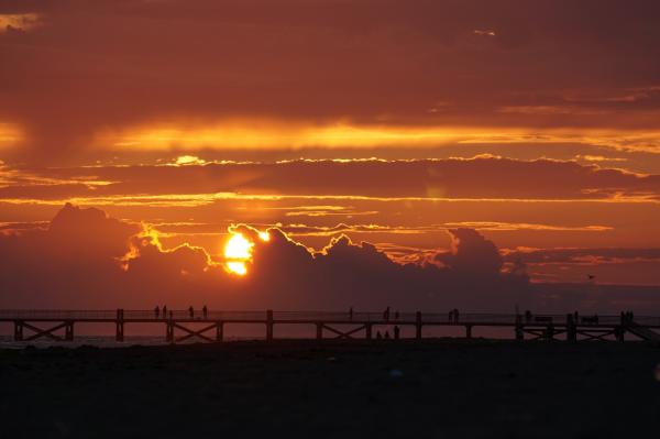 Sunset on the Beach